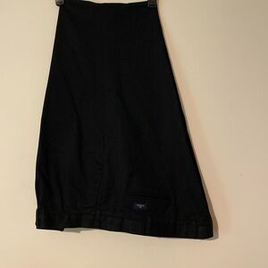 Men’s Dockers pleated classic fit cotton dress pants slacks 50 x 30 Black